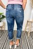 Picture of Plus Size Jeans Blue Distressed